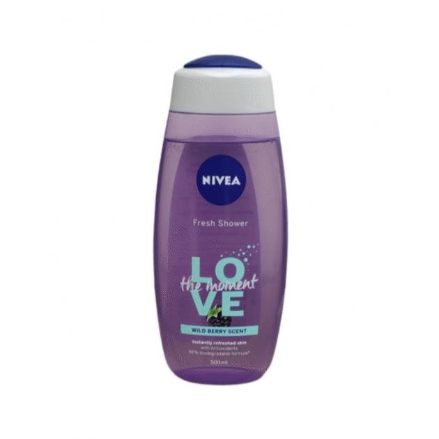 Nivea Fresh Shower Gel Wild Berry Scent