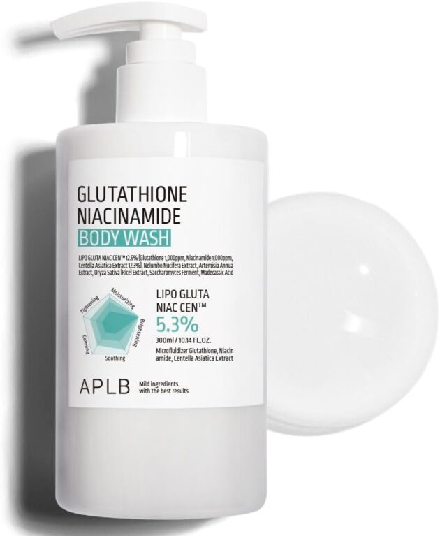 Aplb Glutathione Naincinamide 5.3% Body Wash
