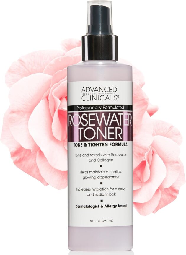 Advanced Clinicals Rose water Toner