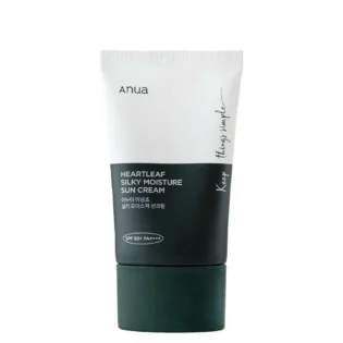 Anua heartleaf Silky Moisture Sun Screen