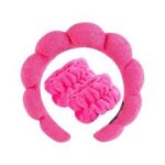Beauty Sponge Head Band And Wrist Band 