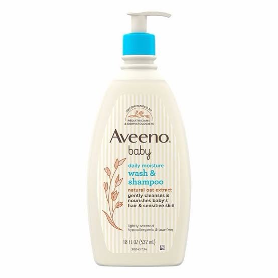 Aveeno Baby Daily Wash & Shampoo 18oz