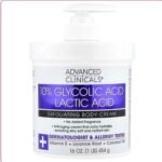 Advanced Clinicals Glycolic + Lactic Exfolating Body Cream