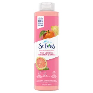 St Ives Pink Lemon & Mandarin Orange Exfoliating Body Wash