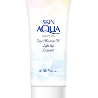 Skin Aqua Sunscreen SPF 50+++ Rohto Super Moisture UV Light Up Essence (70 g)