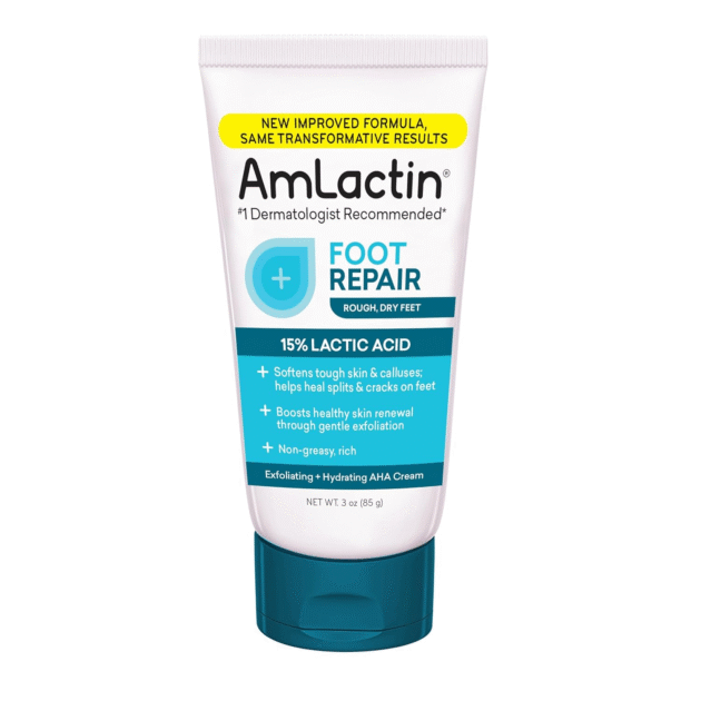 Foot Repair Cream - 3 Oz Cream for Dry Cracked Heels with 15% Lactic Acid