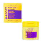 Nineless B-Boost Kojic Acid Glow Toner Pad (80 pads)