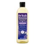 Dr Teals Moisturizing Bath Body Oil, Sleep Blend with Melatonin, Lavender Chamomile Essential Oils
