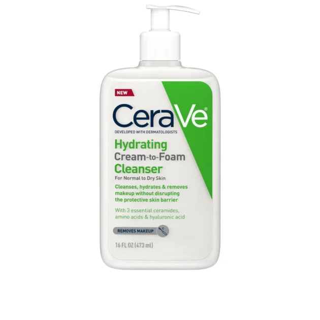 CERAVE HYDRATING CREAM TO FOAM CLEANSER