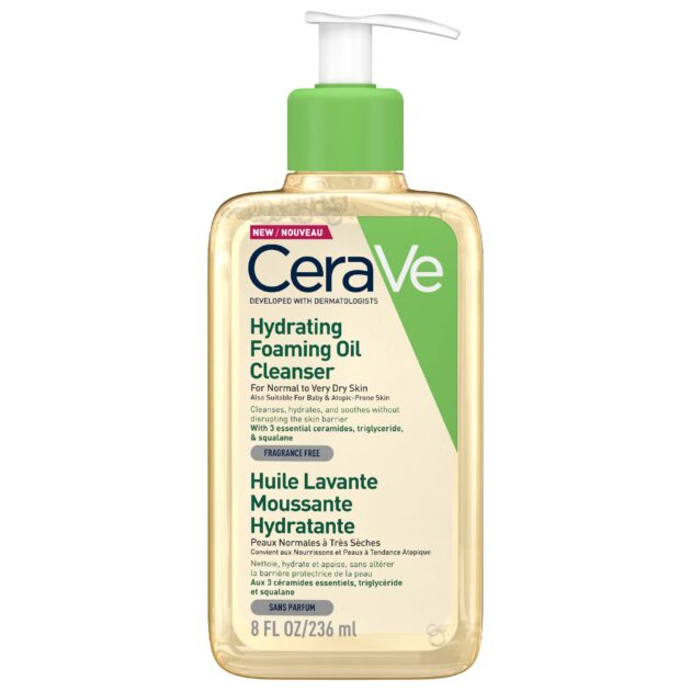 Cerave Hydrating Foaming Oil Cleanser 473ml