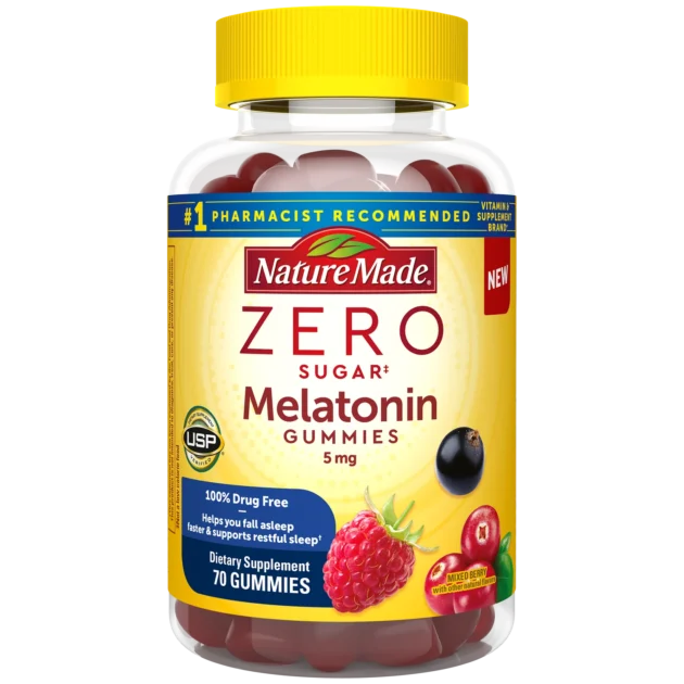 Zero Sugar Melatonin Extra Strength 5 Mg Gummies