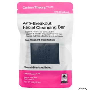 Carbon theory anti break out facial cleansing bar