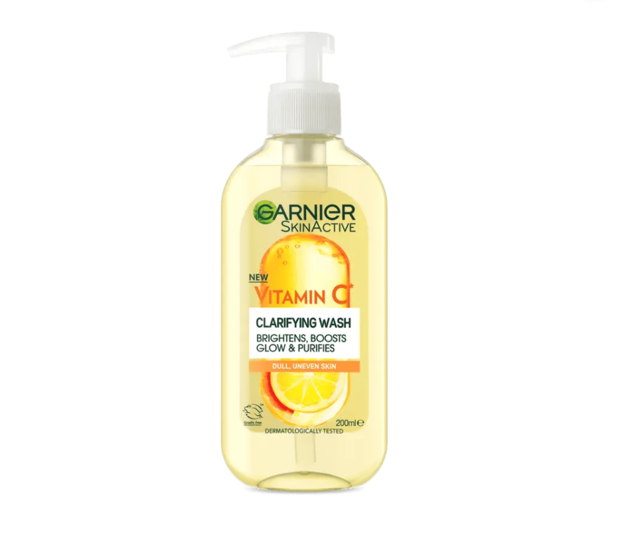 Garnier SkinActive Vitamin C Clarifying Wash – 200ml