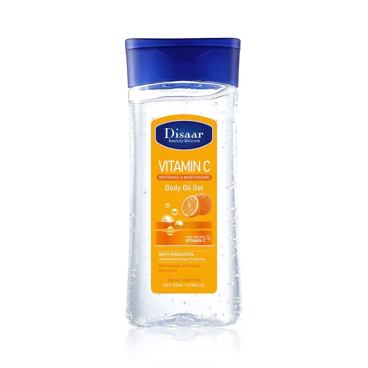 DISAAR Vitamin C Whitening Moisturizing Body Oil Gel