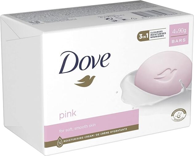 DOVE PINK 4IN1 BEAUTY BAR SOAP