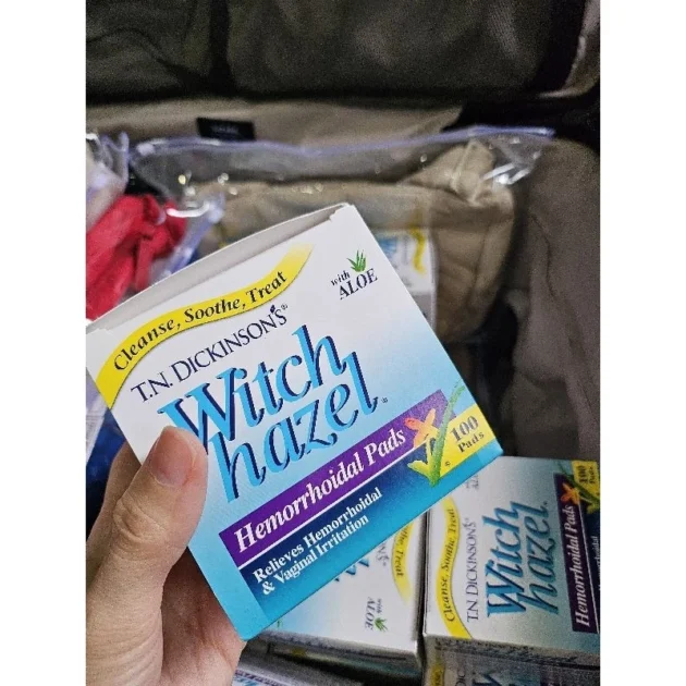 Dickinsons Witch Hazel Hemorrhoidal Pads with Aloe