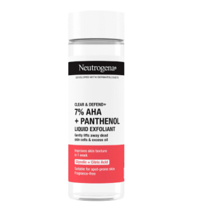 Neutrogena Clear & Defend+ Liquid Exfoliant with AHA + Panthenol