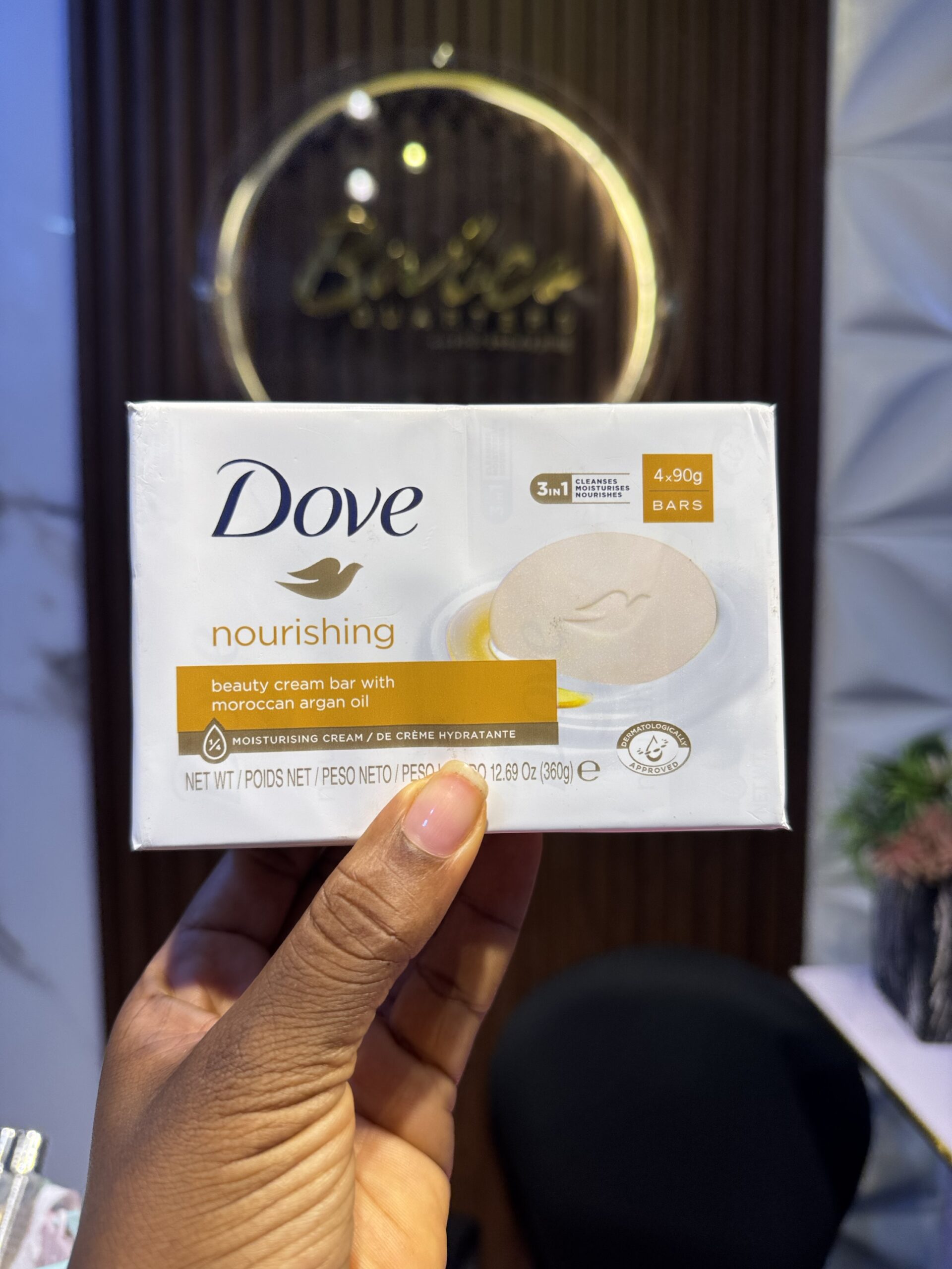 Dove nourishing bar soap 4in1