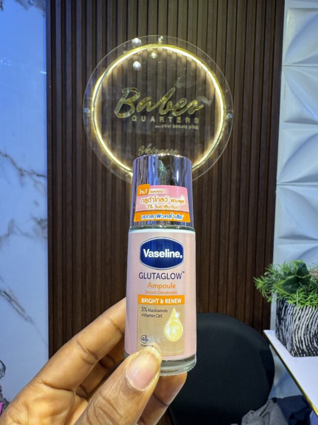 Vaseline bright and renew roll on