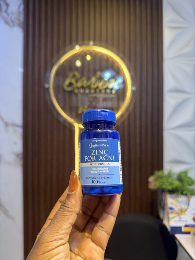 Zinc for acne
