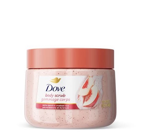 Dove White Peach And Crushed Rice Scrub