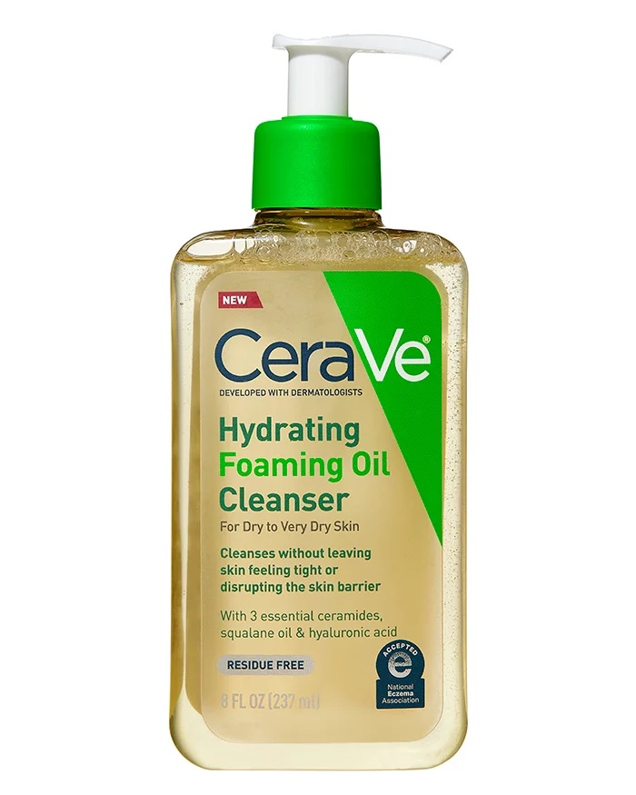 Cerave Hydrating Foaming Cleansing Oil 8oz