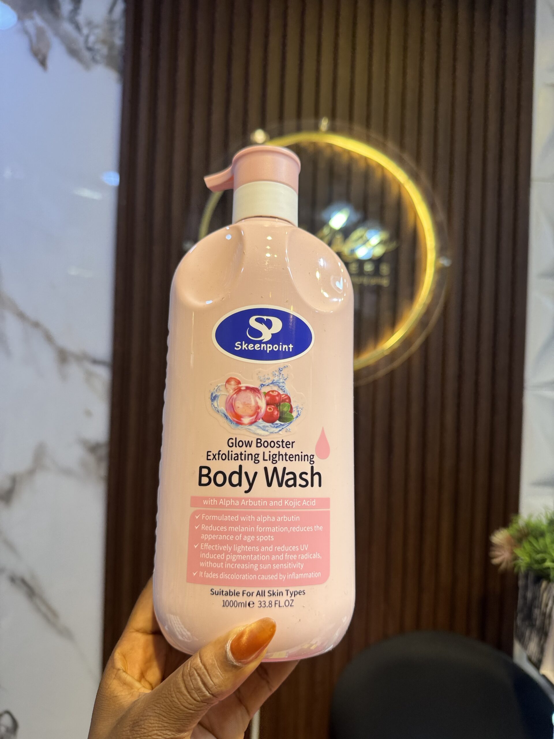 Skeenpoint glow booster bodywash