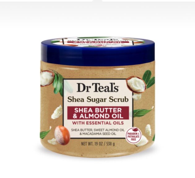 Dr teals shea butter & almond sugar scrub