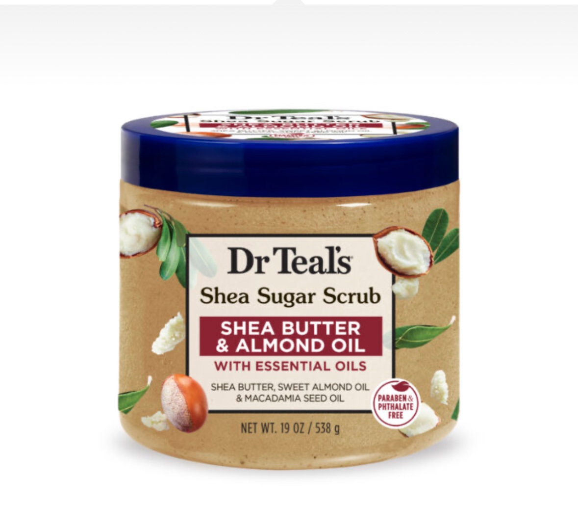 Dr teals shea butter & almond sugar scrub