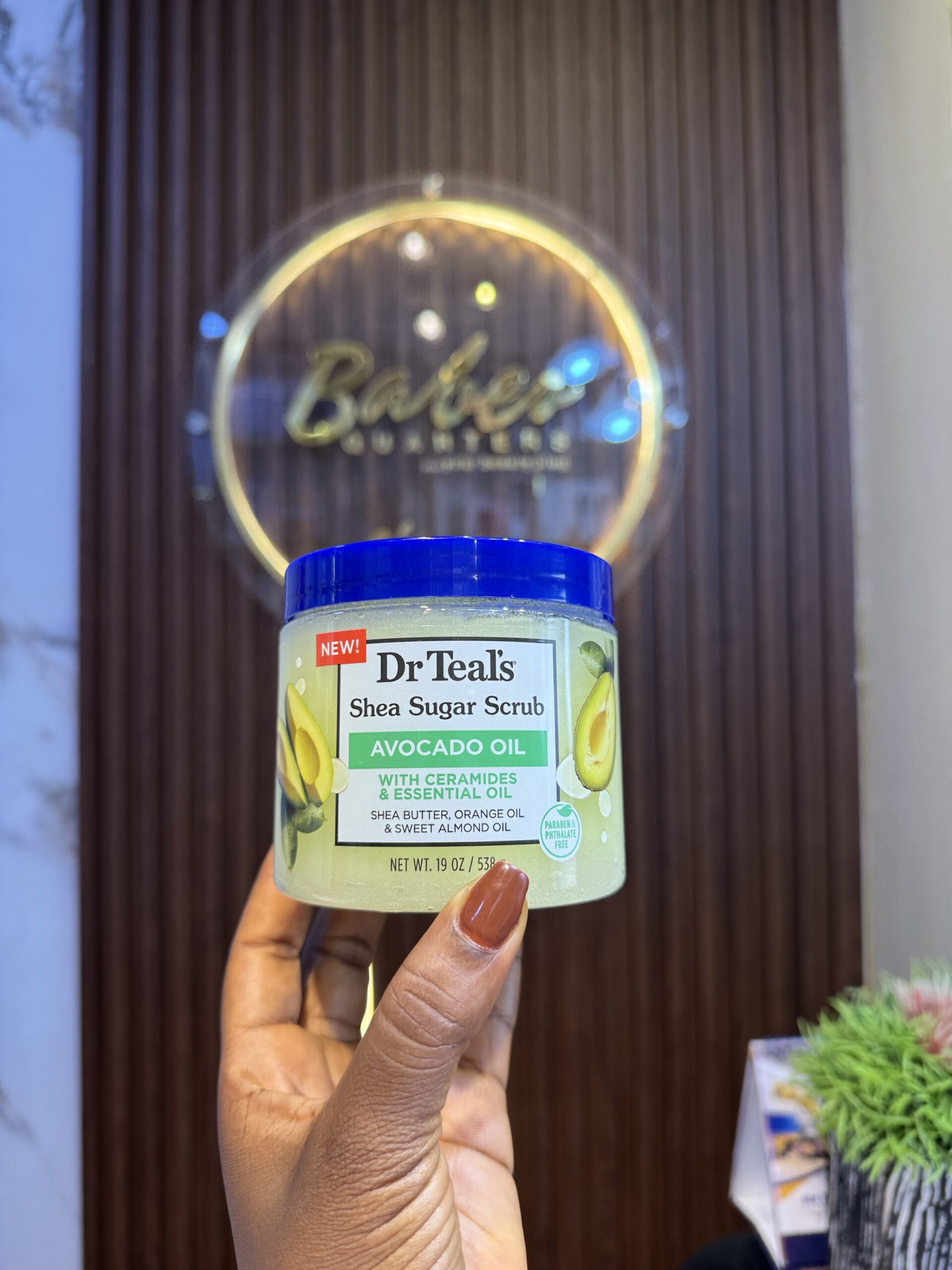 Dr teals avocado oil body scrub