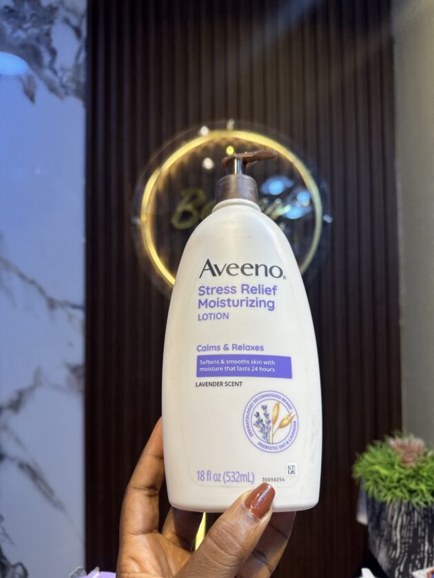 Aveeno stress relief lotion