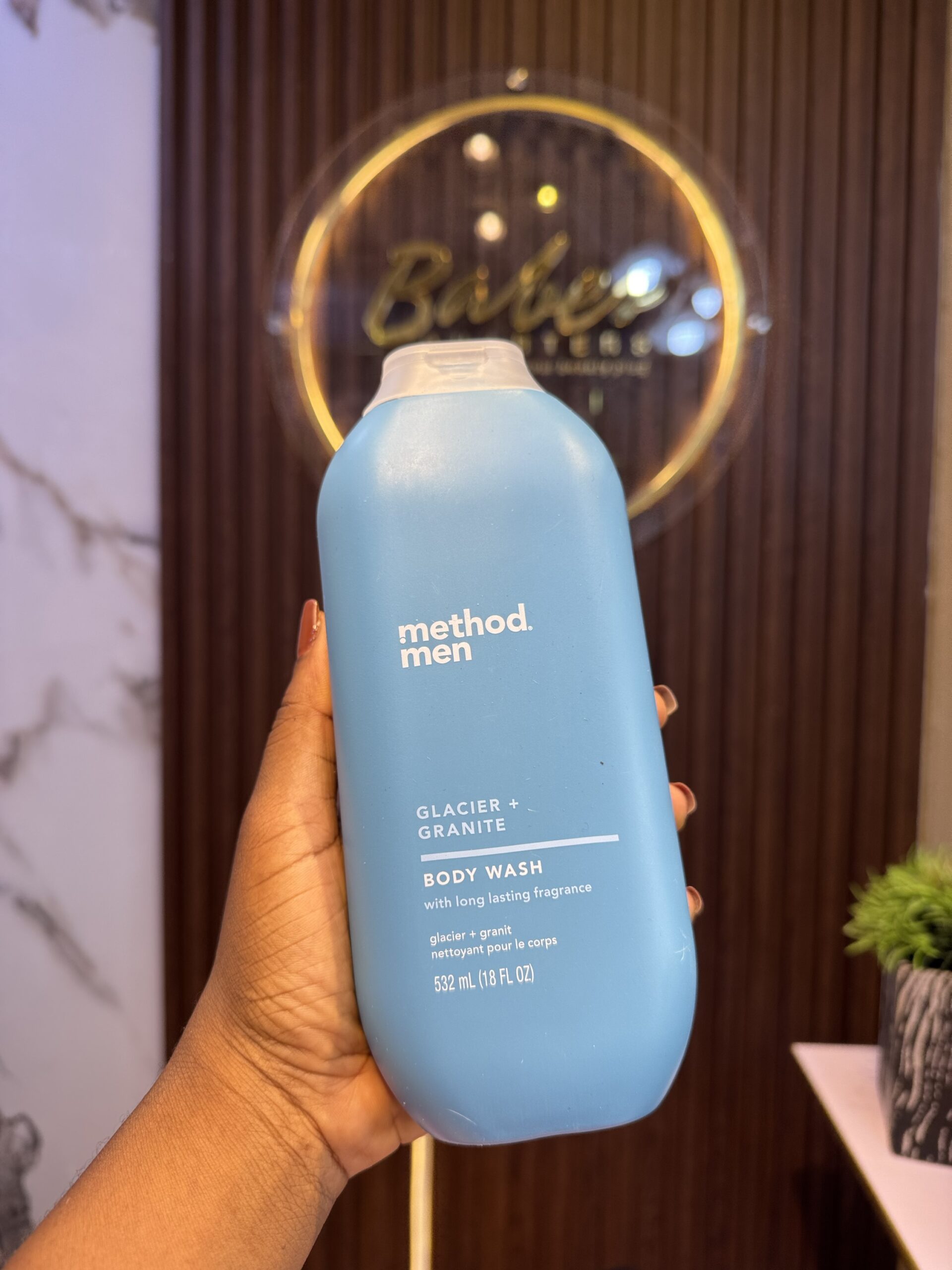 Method glacier granite bodywash