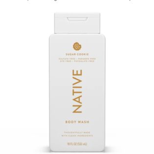 Native sugar cookie body wash