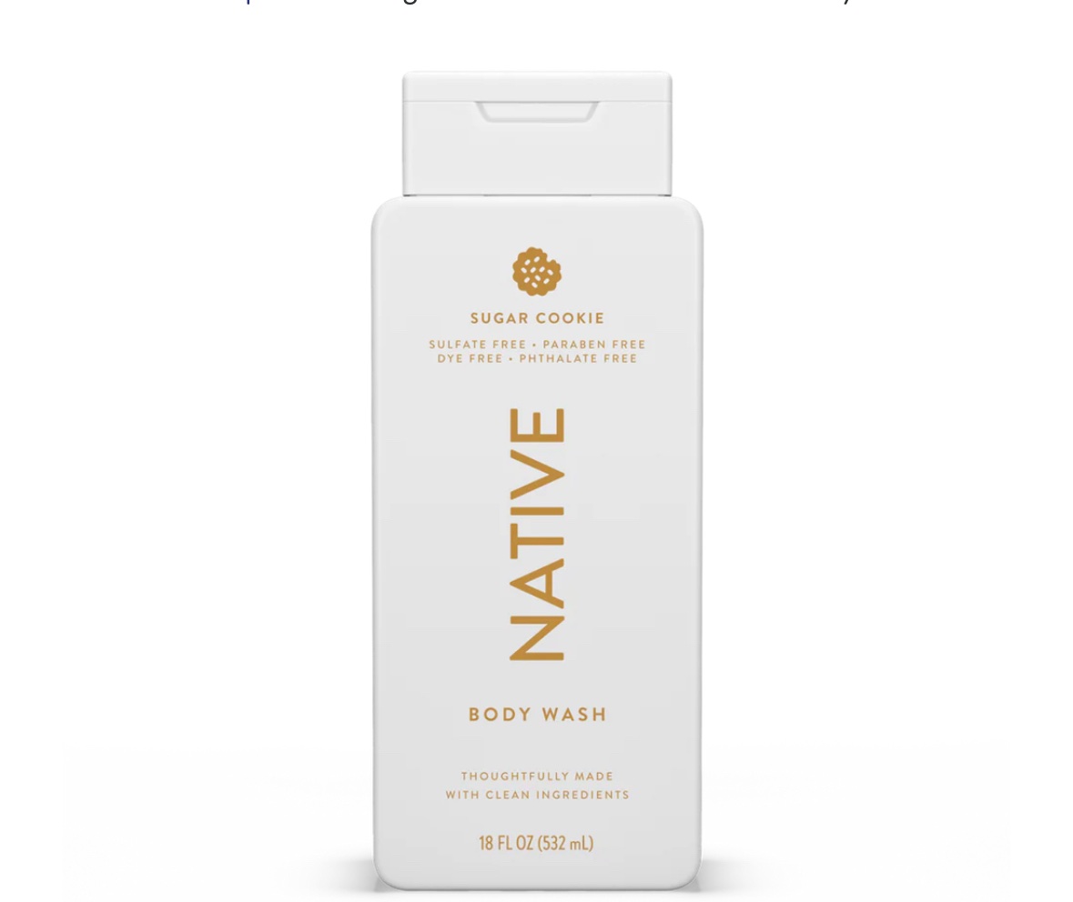 Native sugar cookie body wash