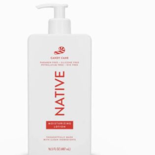 Native candy cane body lotion