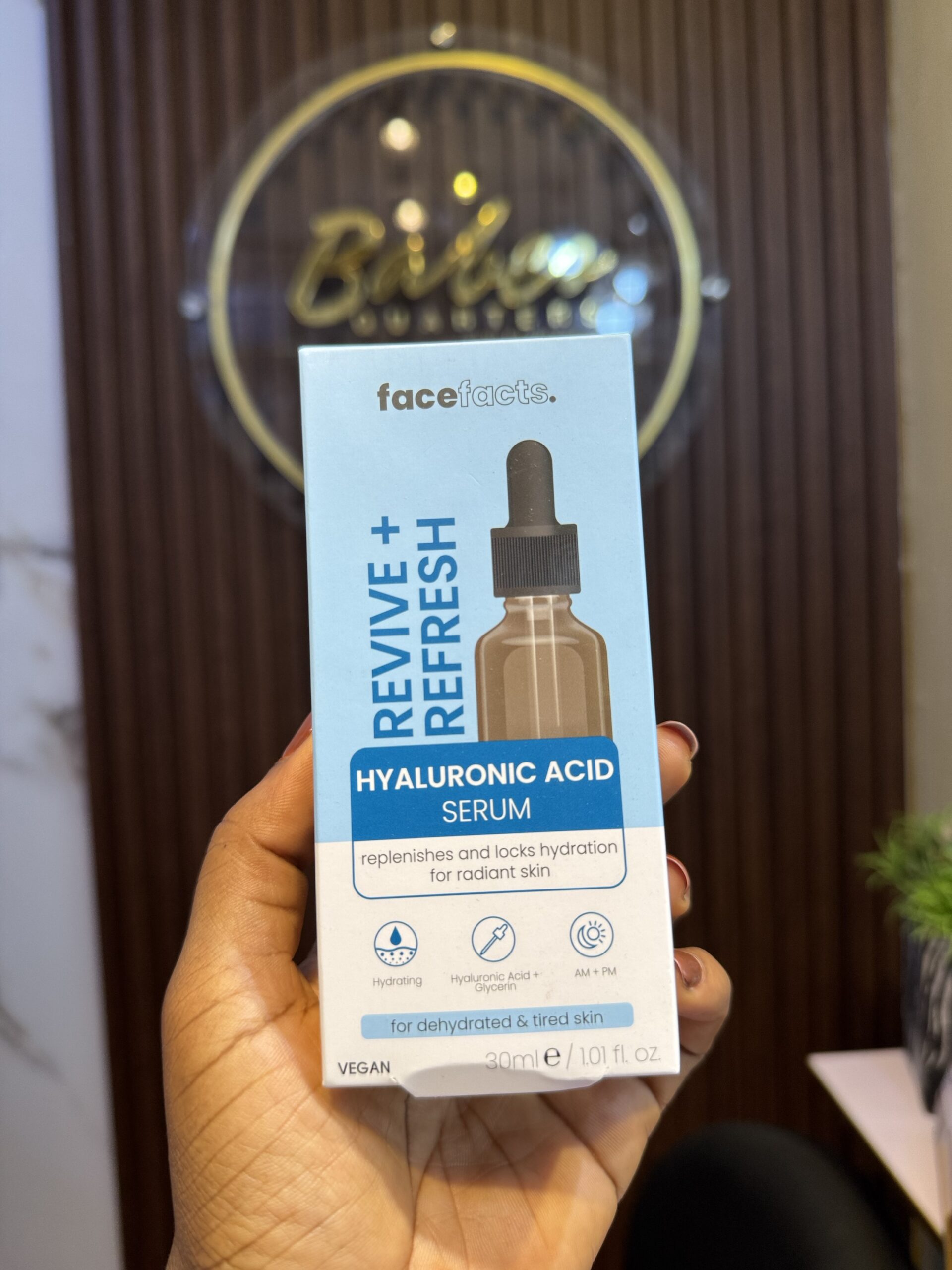 Face fact hyaluronic acid serum