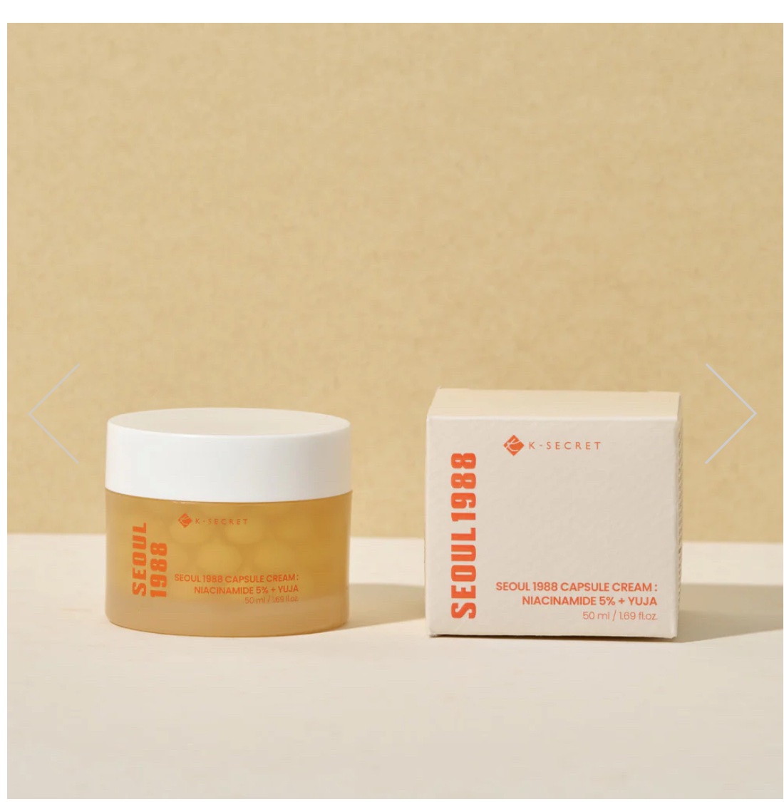 Seoul 1988 niacinamide capsule cream