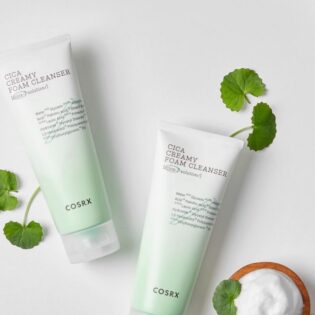 Cosrx cica creamy foam cleanser