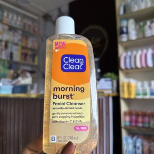 Clean and clear morning burst