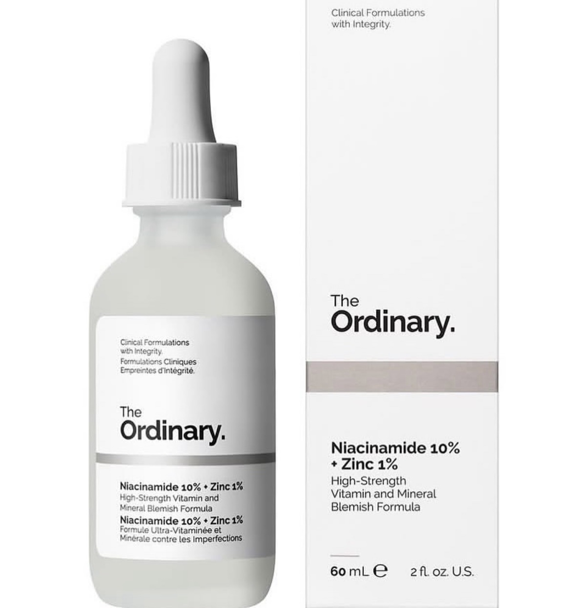 The ordinary niacinamide serum 60ml