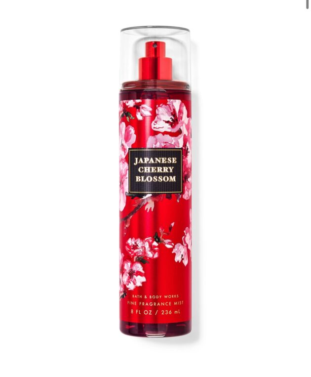 Bath and body Japanese cherry blossom mist