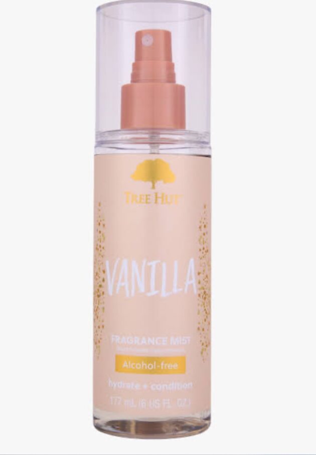 Tree hut vanilla body mist
