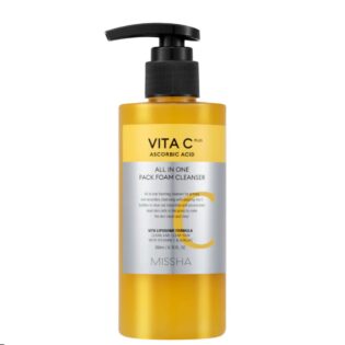 Missha vita c all in one pack foam cleanser