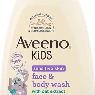 Aveeno kids face and body wash sensitive