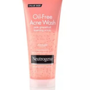 NEUTROGENA oil free acne wash foaming scrub