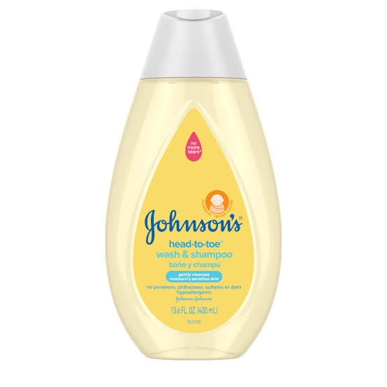 Johnson head to toe wash and shampoo