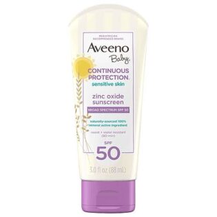Aveeno baby continuous sunscreen