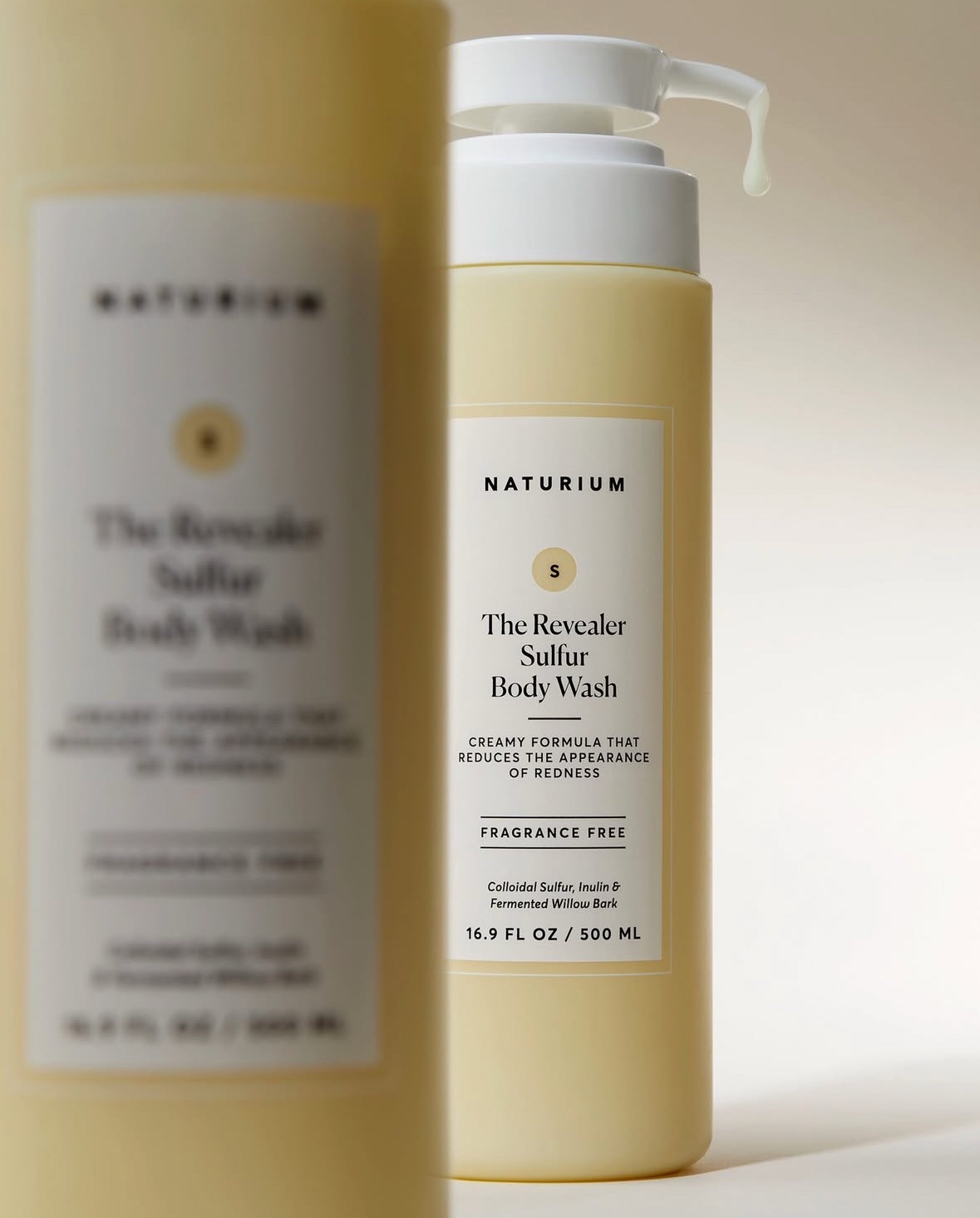 Naturium the revealer sulfur body wash