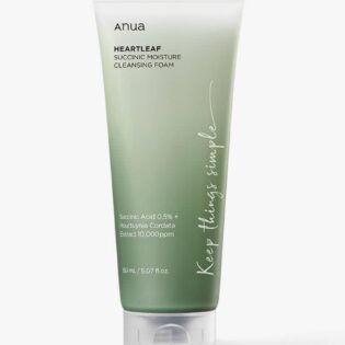 Anua succinic cleansing foam