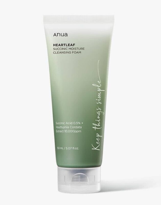 Anua succinic cleansing foam